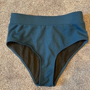 Geode Ribbed Bikini Bottom (M)